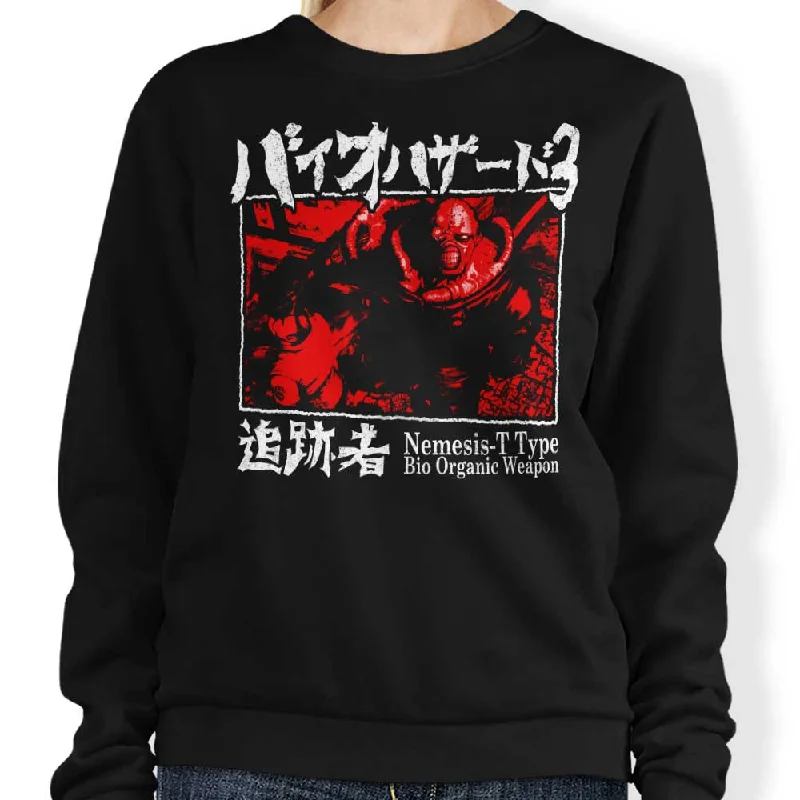 men's thermal long-sleeve shirt with zippered pocketsT-Type Weapon - Sweatshirt