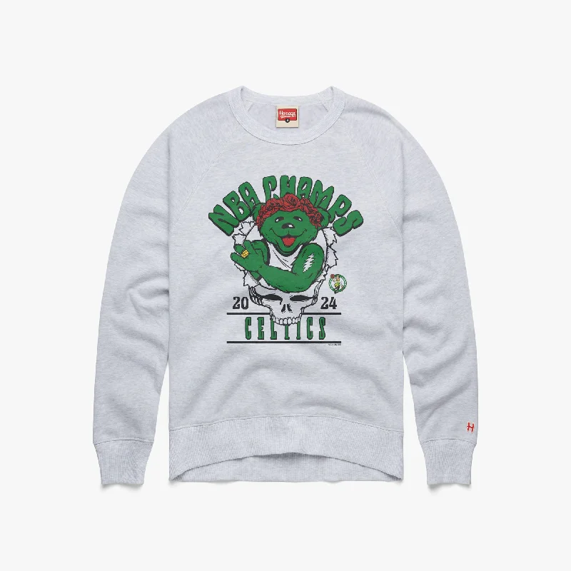 men's lightweight denim shirtNBA x Grateful Dead 2024 Champs Celtics Crewneck