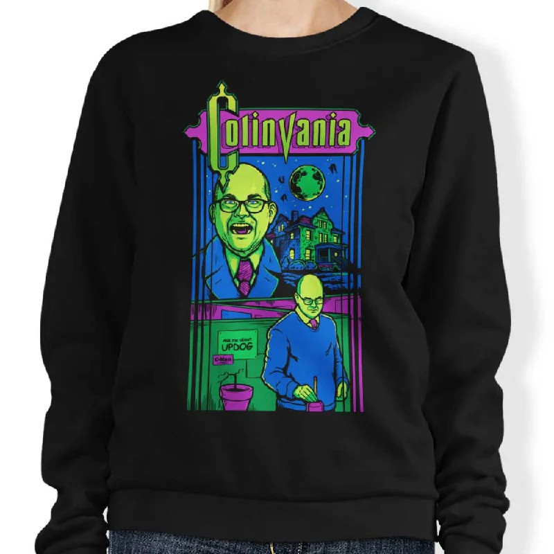 men's v-neck t-shirt in blackColinvania - Sweatshirt