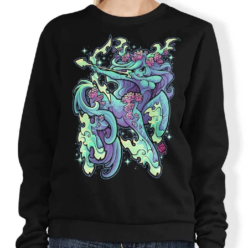 men's pullover hoodie in greySagittarius  - Sweatshirt