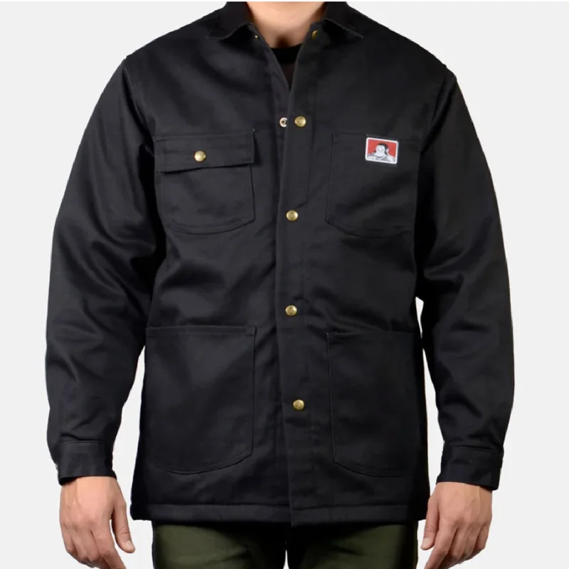 men's fleece-lined parkaBen Davis Men's Original Style Snap-Front 5-Pocket Jacket