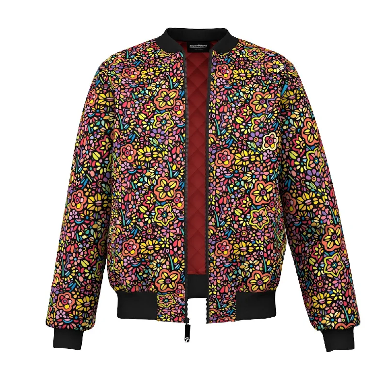 men's varsity jacket with lettersPeacefully Bomber Jacket