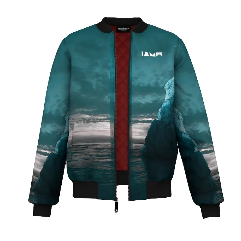 men's denim trucker jacketSafe Sail Bomber Jacket