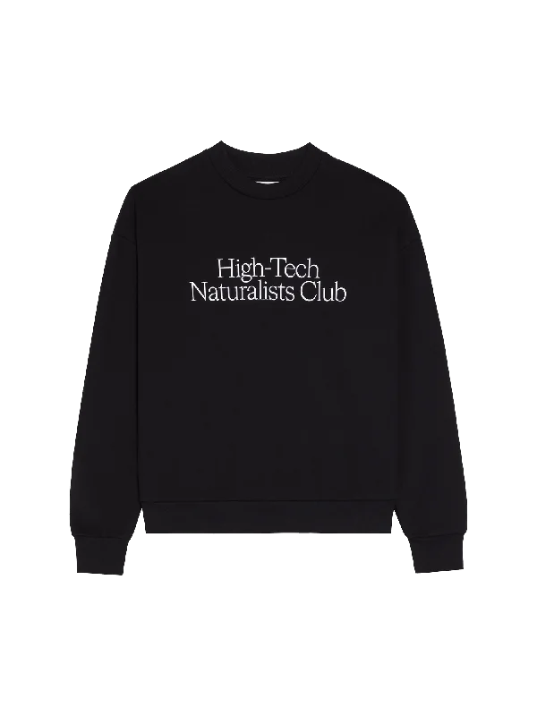 men's casual blazer with chest pocketMens High-Tech Naturalists Club Sweatshirt—black