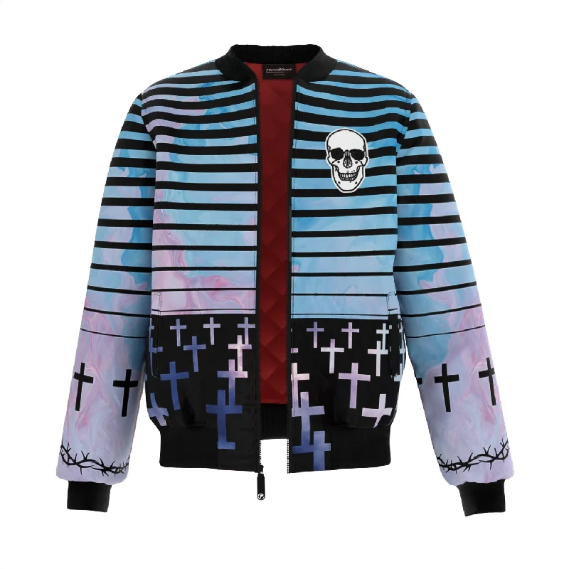 men's wool blazer with liningCrosses Bomber Jacket