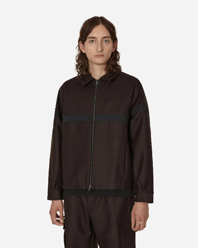 men's puffer jacket for winterSalomon Panno Raglan Jacket Brown