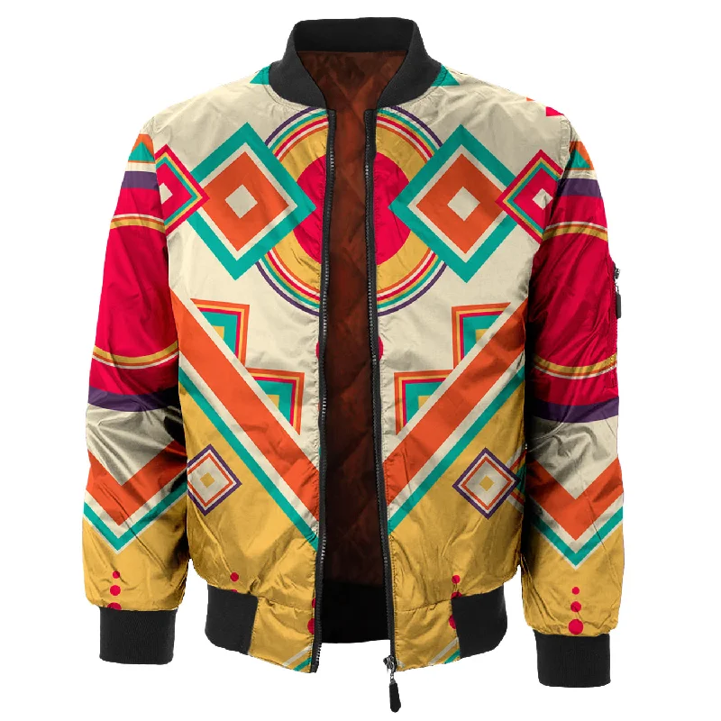 men's casual leather bomber jacket with fur liningHOLA Bomber Jacket