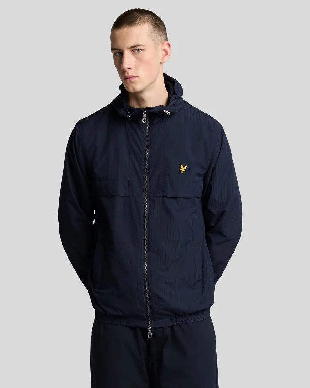 men's casual blazer with pocketsLightweight Ripstop Jacket