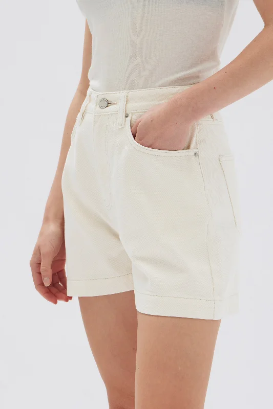 Boxy Denim Short