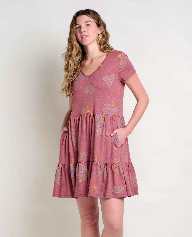 Marley Tiered Short Sleeve Dress