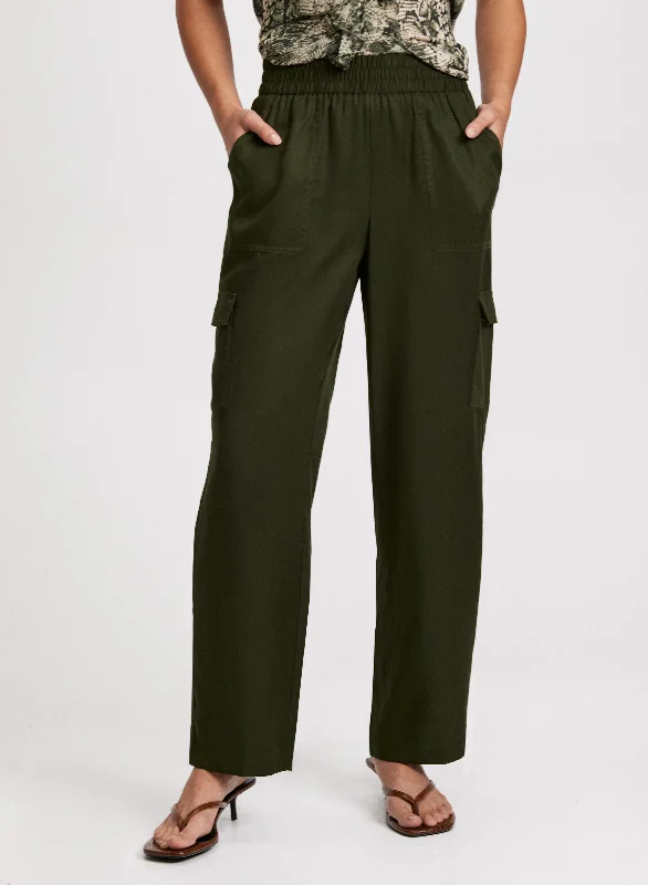 Straight Leg Cargo Pants