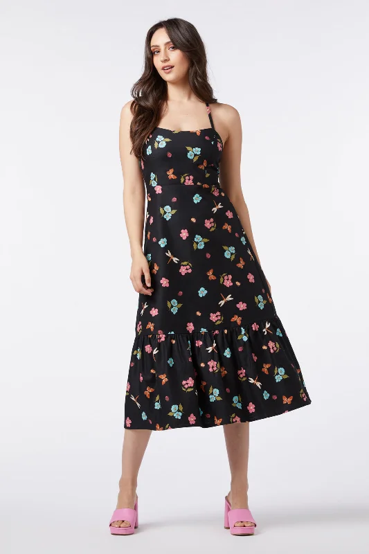 Serena Flora Sun Dress